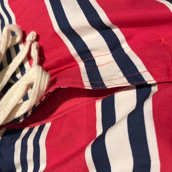 Men's swim trunks, red, white and blue, new - Picture 4 of 6